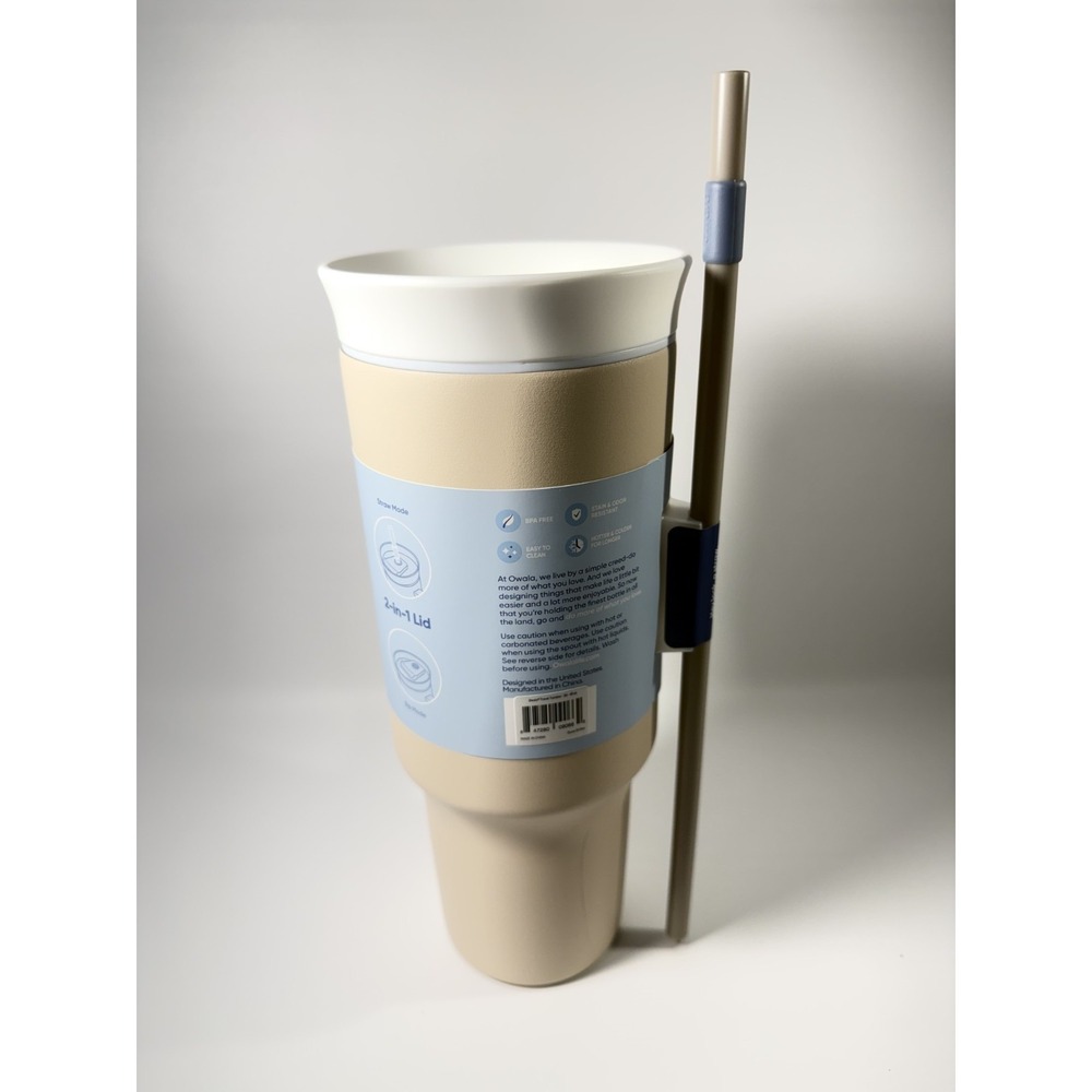 Owala Dune Drifter 40oz Vacuum Insulated‎ Tumbler - New - Picture 2 of 5